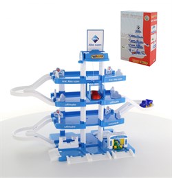 ПОЛЕСЬЕ Паркинг ARAL 4-уровневый с автомобилями, в коробке 46093