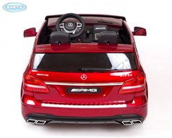 Электромобиль Barty Mercedes-Benz AMG GLS63 изготовлен по лицензии 4х4 полный привод HL228 вишня глянец - фото 25860