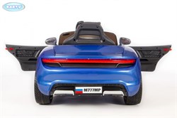 Электромобиль Barty Porsche Sport М777МР синий глянец - фото 26520