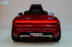 Электромобиль Barty Porsche Sport М777МР вишневый глянец - фото 26551