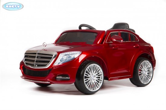 Электромобиль Barty Mercedes-Benz S600 AMG Вишневый глянец изготовлен по лицензии Электромобиль Barty Mercedes-Benz S600 AMG Вишневый глянец изготовлен по лицензии