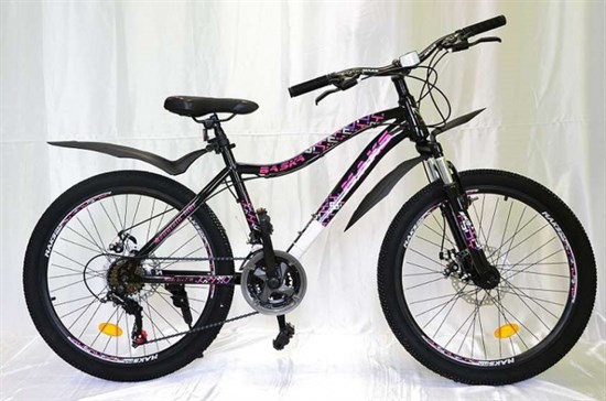 Велосипед 24" MAKS "BASKA" MD 21 скорость Рама 16 цвет черный (ПОД ЗАКАЗ)