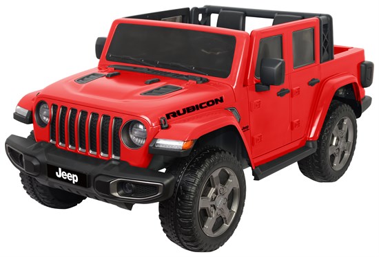 Детский электромобиль Barty Jeep Gladiator Rubicon 4WD Z6768R (Лицензия), Красный