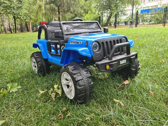 Детский электромобиль Barty Jeep S605, Синий