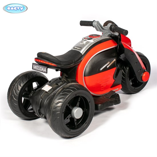 Детский электромотоцикл Barty M010AA, Красный - фото 45096