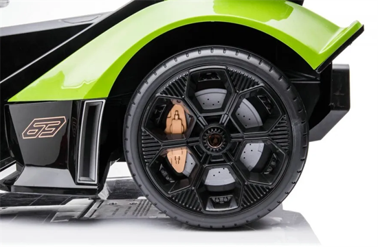 Детский электромобиль Lamborghini Vision Gran Turismo 4WD 12V HL528-LUX, Зеленый - фото 45288