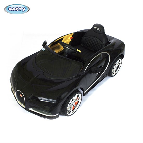 Электромобиль BARTY Bugatti Chiron HL318 (ЛИЦЕНЗИОННАЯ МОДЕЛЬ), Черный