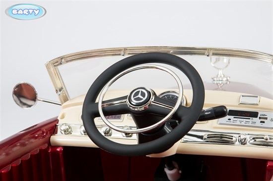 Электромобиль BARTY Mercedes-Benz 300S (LS-618), Красный глянец - фото 45708
