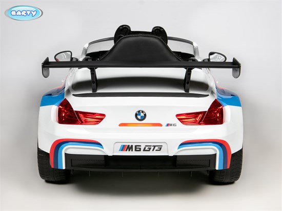 Электромобиль BMW M6 GT3 Z6666R, Белый - фото 45764