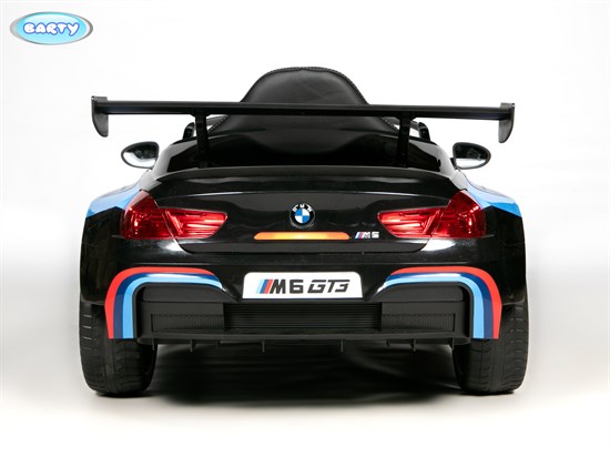 Электромобиль BMW M6 GT3 Z6666R, Черный - фото 45785