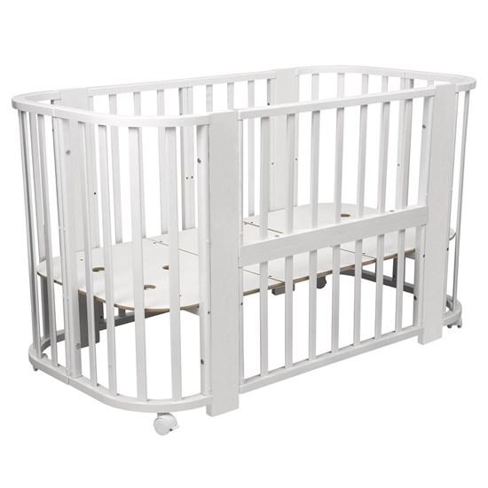 INDIGO Кровать Baby Line 5 в 1 с поперечным маятником