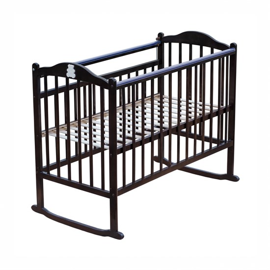 МОЙ МАЛЫШ Кровать детская Мой малыш 4 колесо-качалка - фото 48085