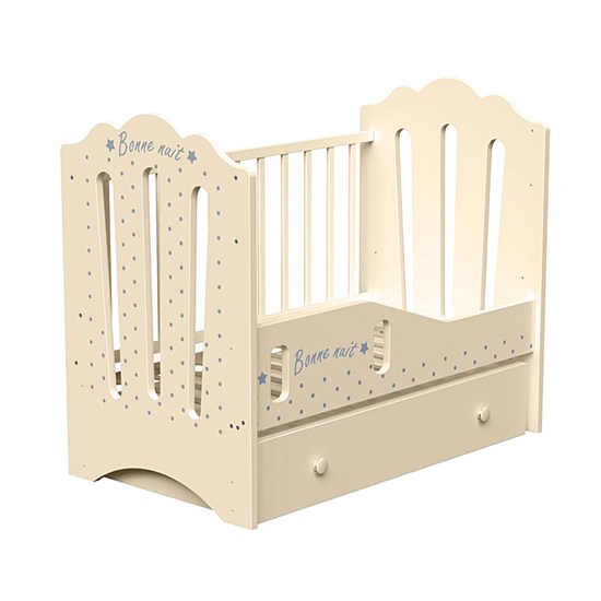 ВДК Кровать BONNE маятник, ящик - фото 48174