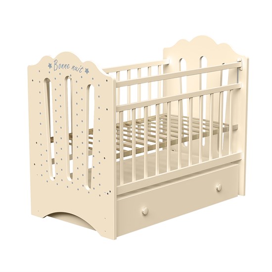 ВДК Кровать BONNE маятник, ящик - фото 48232