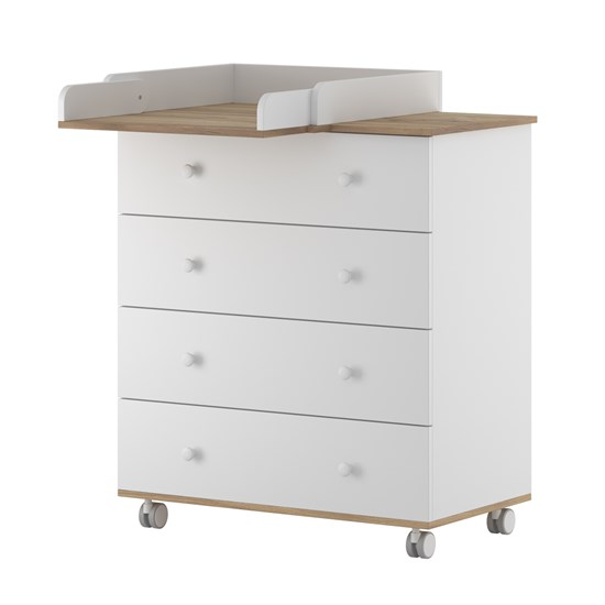 INCANTO Комод NOVA 800/4 ЛДСП - фото 48315