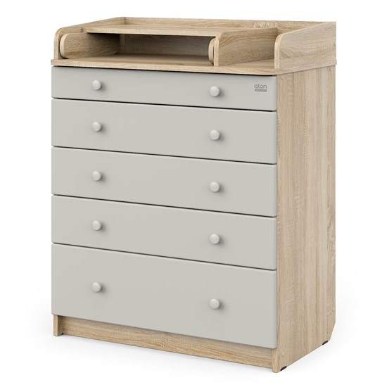 АТОН Комод MAKS 800/5 ЛДСП с органайзером - фото 48424
