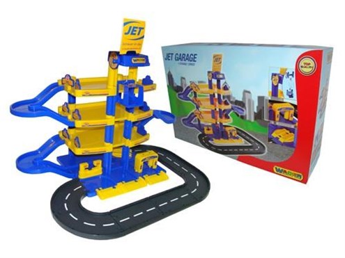 ПОЛЕСЬЕ Паркинг "Jet" 4-уровневый с дорогой (в коробке) 40220