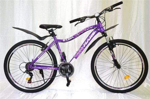 Велосипед 24&quot; MAKS &quot;BASKA&quot; V Brake 21 скорость Рама 16 цвет фиолетовый (ПОД ЗАКАЗ)