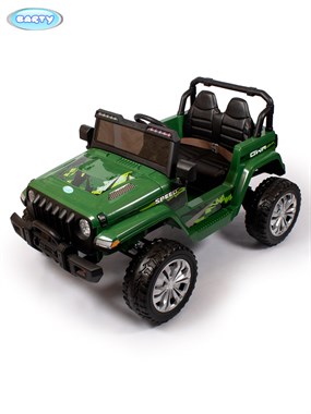 Детский электромобиль Jeep M007MP, Зеленый