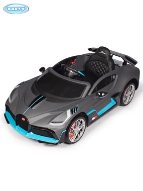 Электромобиль BARTY Bugatti DIVO HL338 (ЛИЦЕНЗИОННАЯ МОДЕЛЬ), Серый матовый