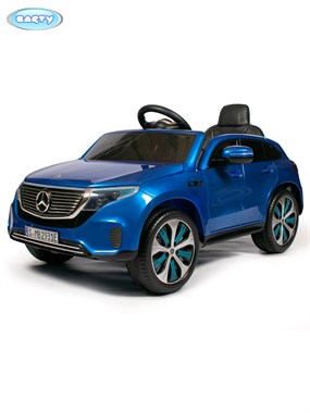 Детский электромобиль Barty Mercedes-Benz EQC400 4MATIC HL378, Синий глянец