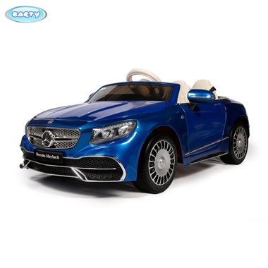 Детский электромобиль Barty Mercedes-Maybach S650 Cabriolet ZB188, Синий глянец