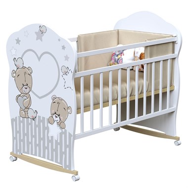 ВДК Кровать FOREVER FRIENDS колесо-качалка