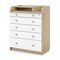 АТОН Комод LEO 800/5 ЛДСП с органайзером - фото 48390