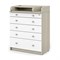 АТОН Комод LEO 800/5 ЛДСП с органайзером - фото 48393